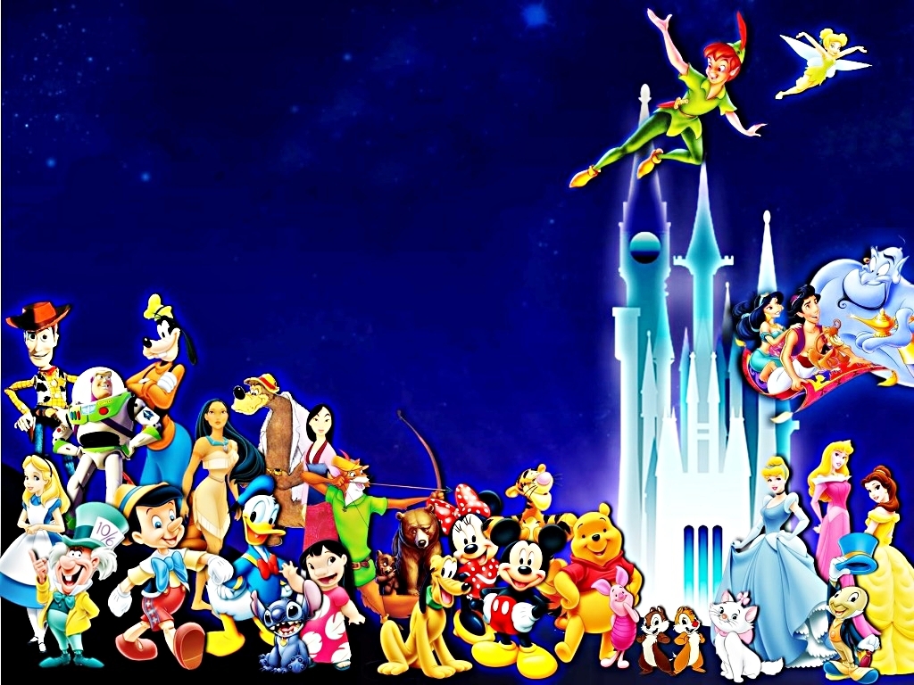 Walt Disney Characters Wallpaper
