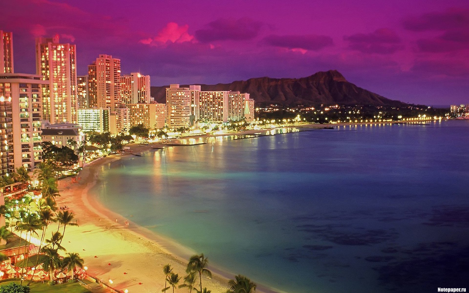 Honolulu HD Wallpaper Background Image
