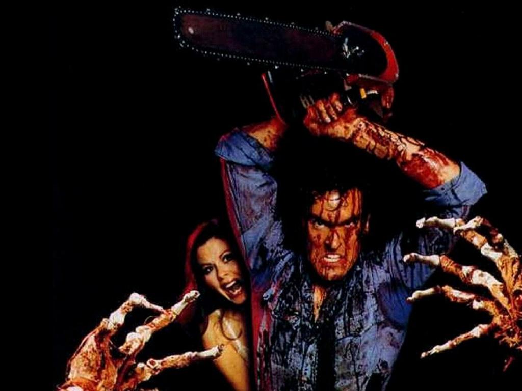 Bruce Campbell Evil Dead Chainsaw Wallpaper Hq