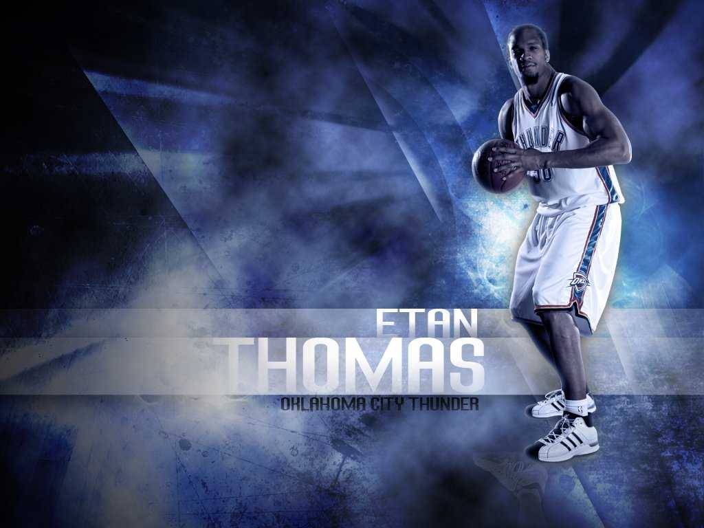 Oklahoma City Thunder Etan Thomas Wallpaper Thunders