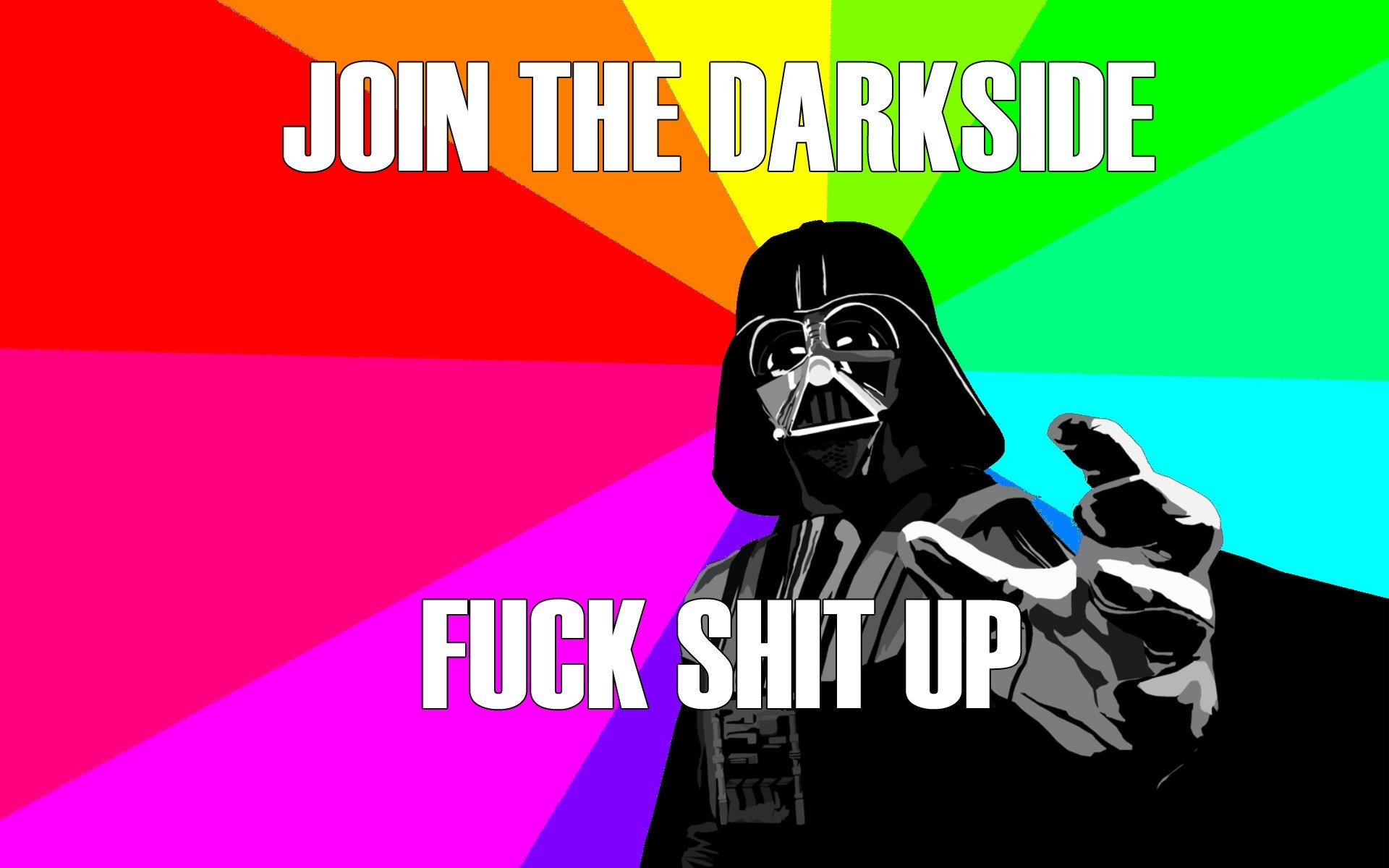 Star Wars Humor Colorful Memes Wallpaper HD Desktop And