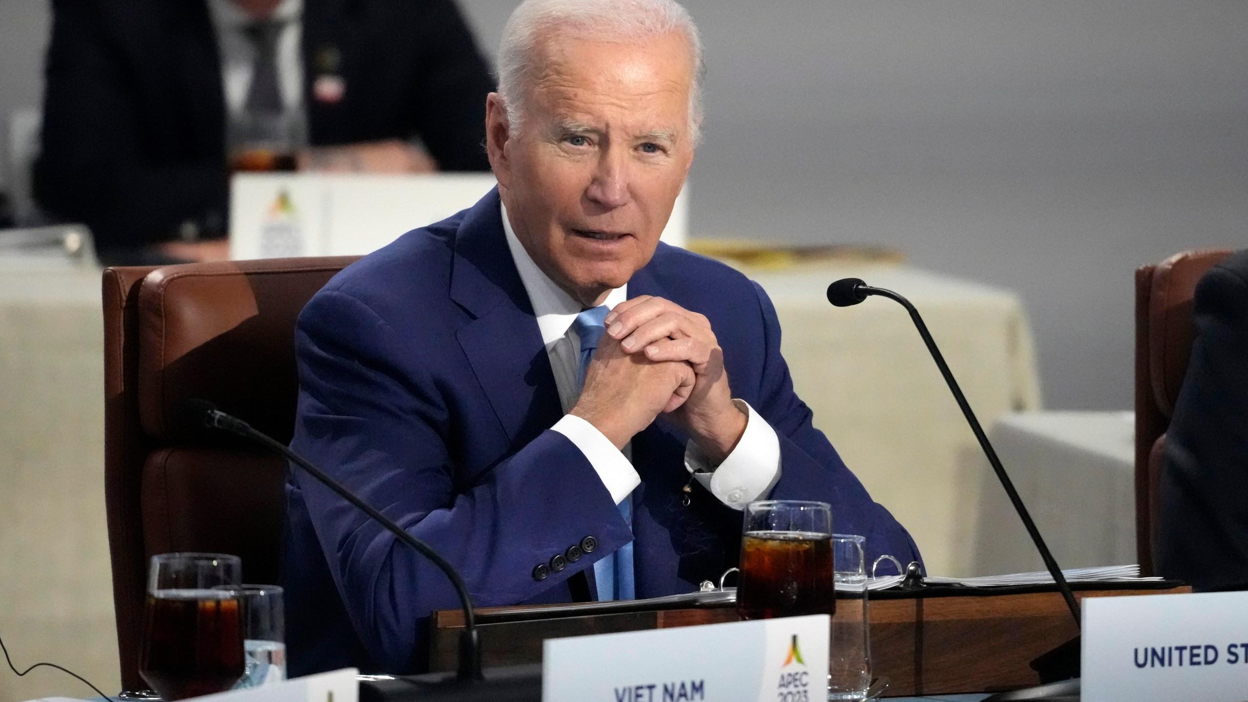 Biden Signs A Bill Averting Government Shutdown For Now With