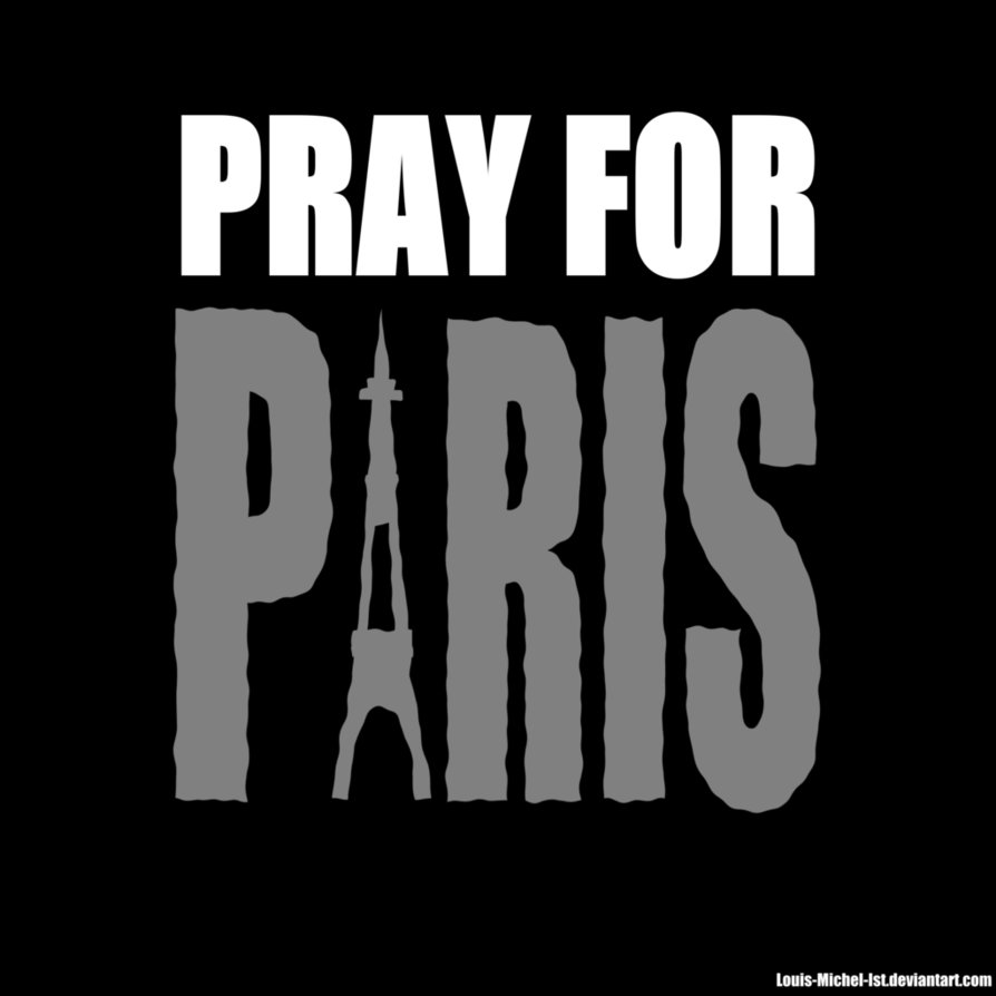 Pray For Paris Logo By Louis Michel Ist