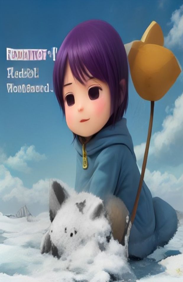 Cute Anime Cat Wallpaper