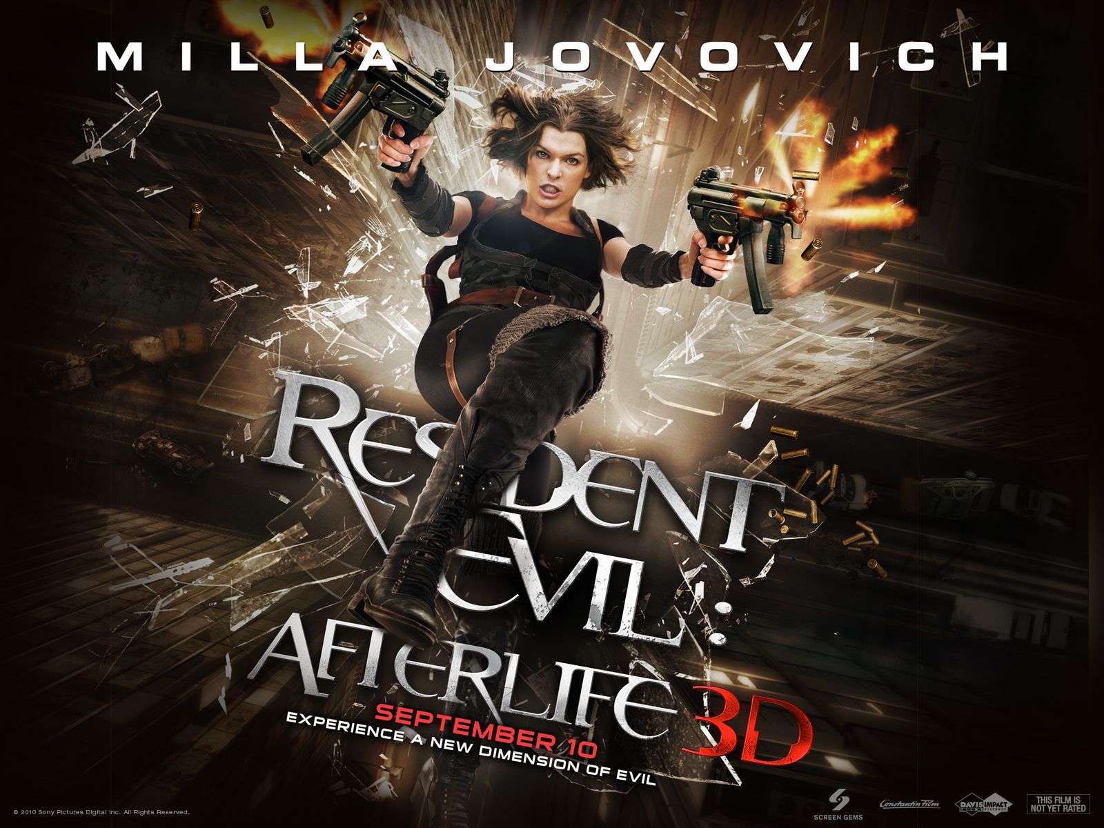 Resident Evil Afterlife Exclusive Wallpaper Movie