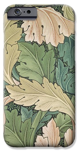 Tapestries Textiles iPhone Cases Acanthus Wallpaper Design