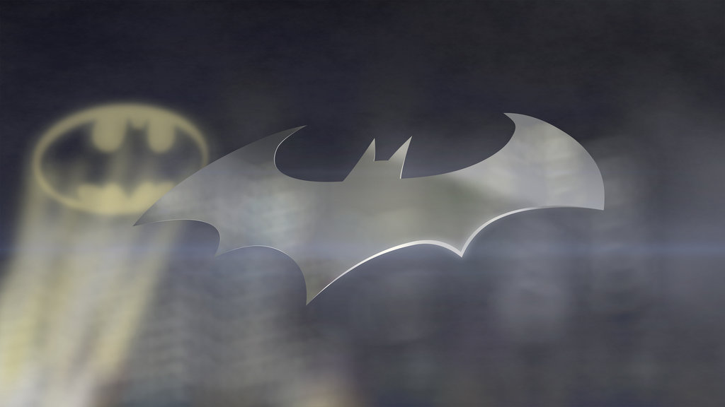Batman Arkham Logo Large 4k By Thegoldenbox