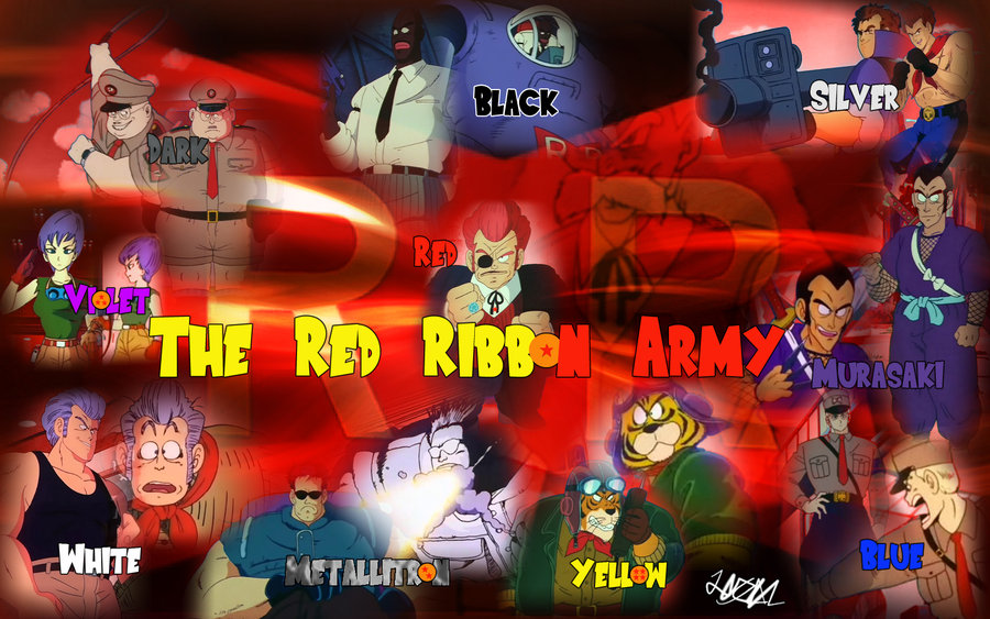 The Red Ribbon Army Wallpaper By Coddyl Dpx Pixel Anime