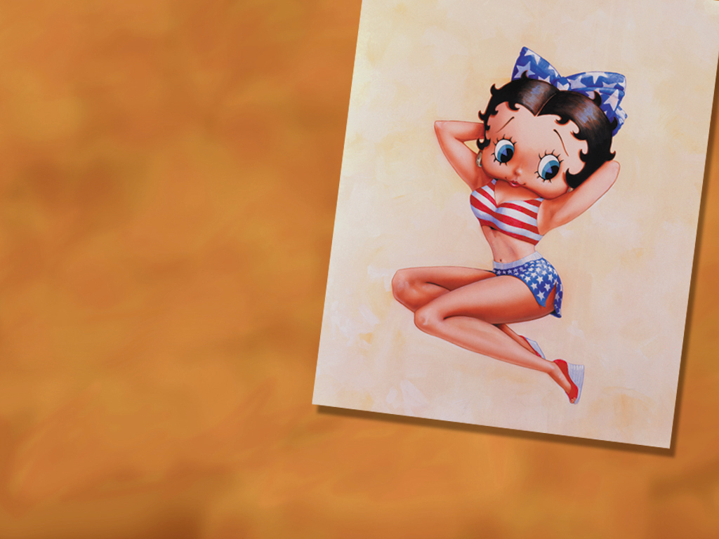 Liven Up Your Puter Background With A Wallpaper Of Betty Boop