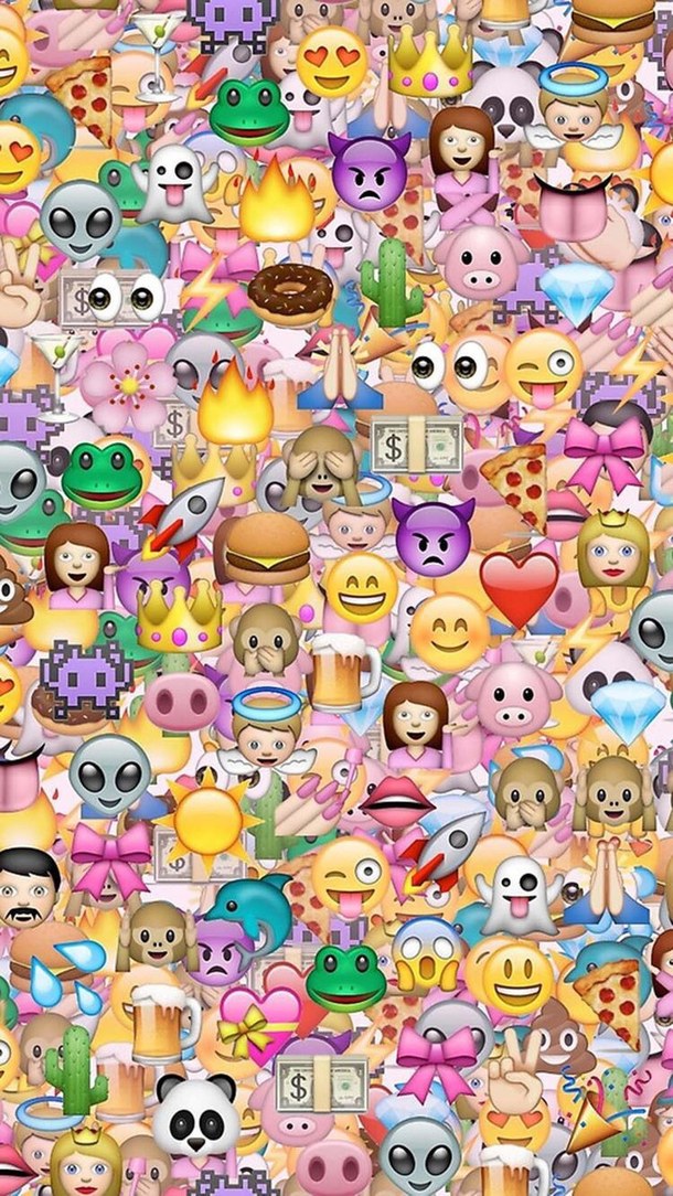Cute Emoji Wallpaper For iPhone