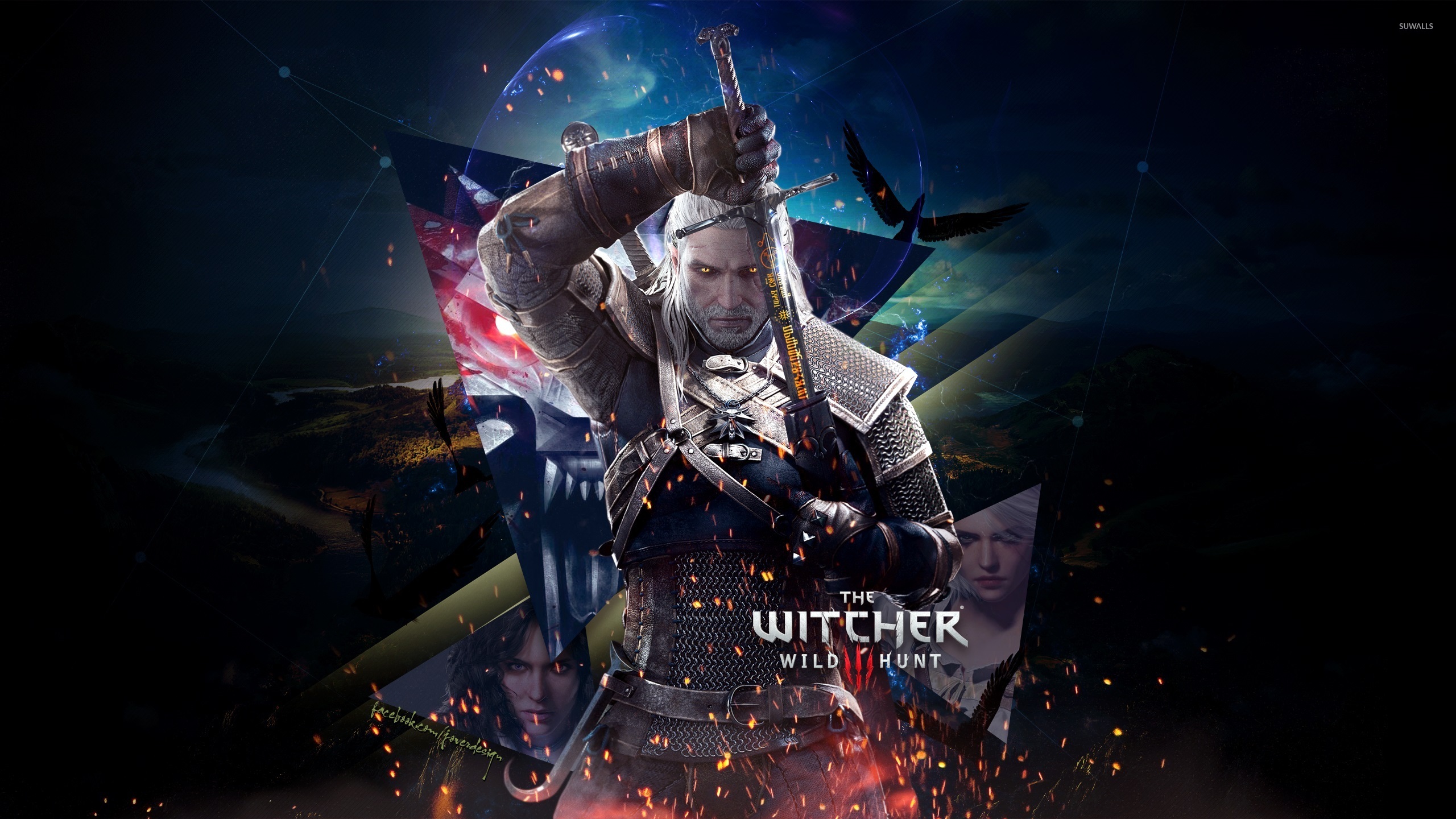 The Witcher 3 Wild Hunt wallpaper   Game wallpapers   35542 2560x1440