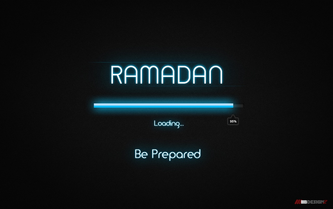 Ramadan Loading Wallpaper Stock Photos
