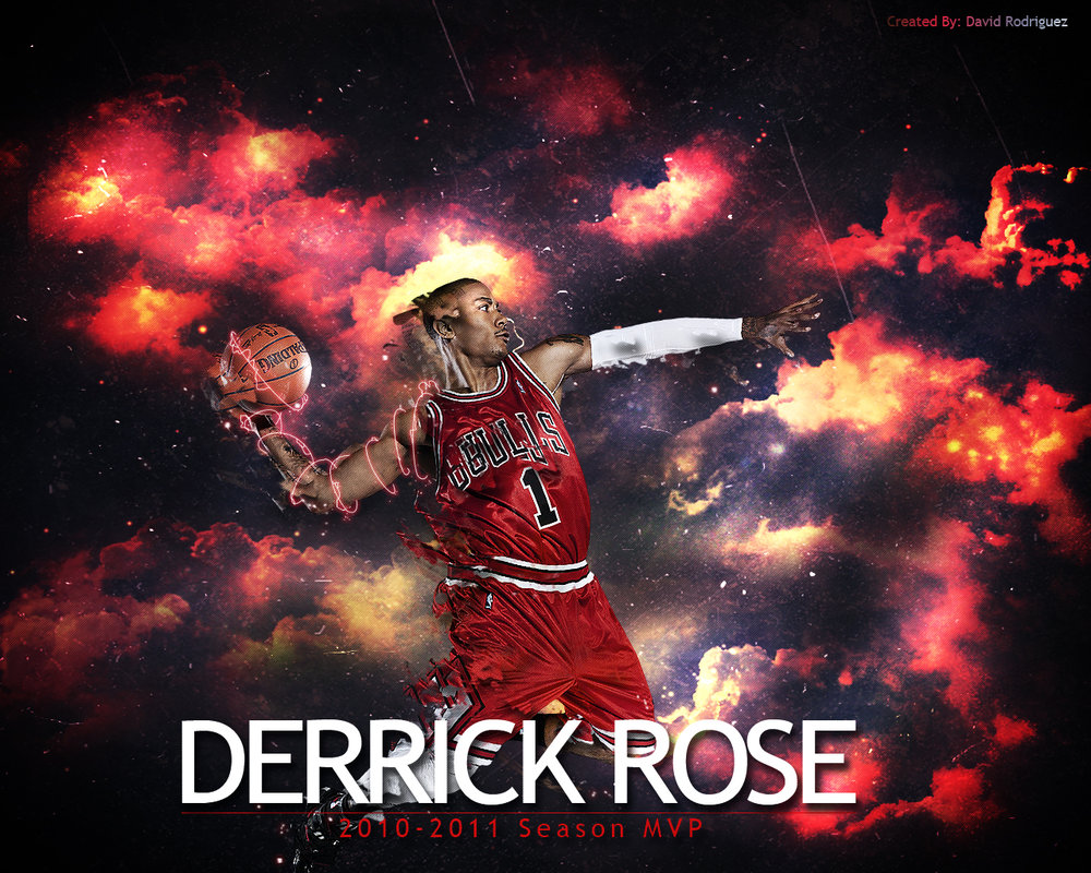 Derrick Rose Wallpaper By Deviant Freshness
