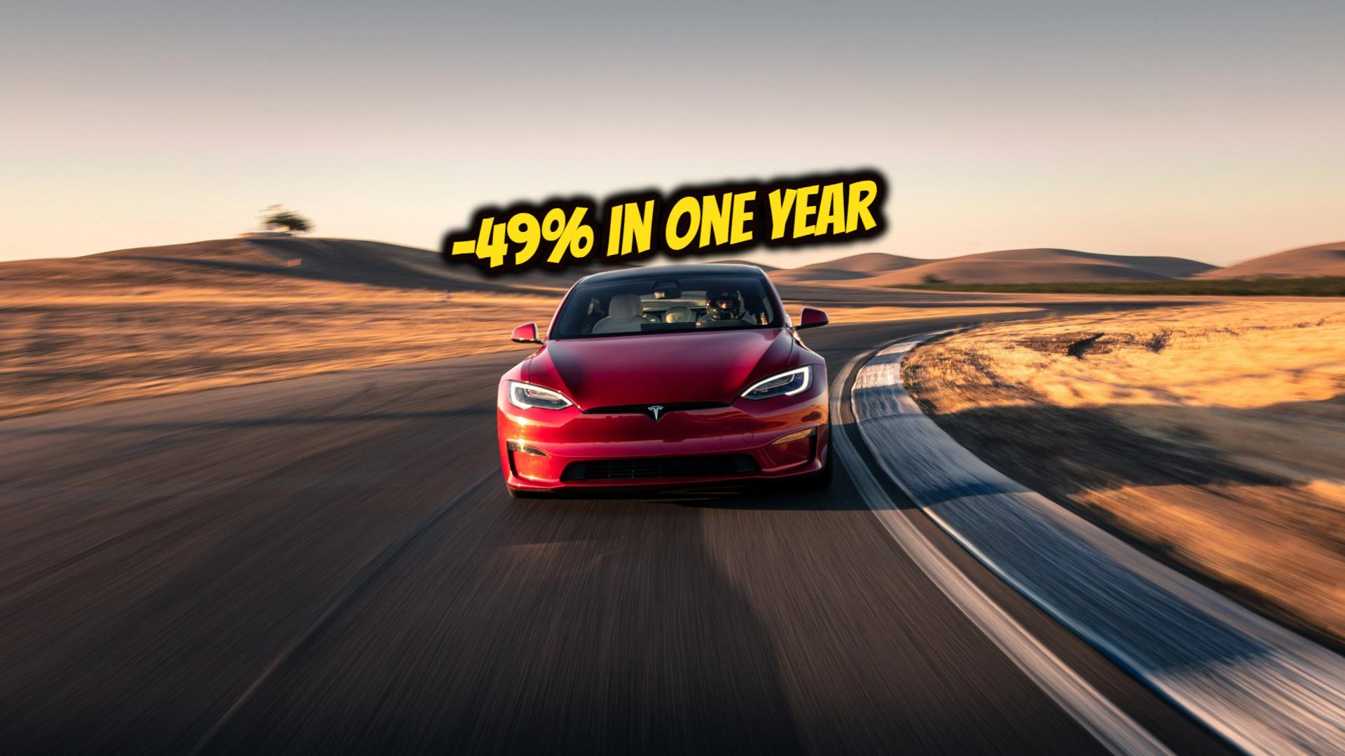Model S Plaid Worth Only Of The Original Price On A Tesla