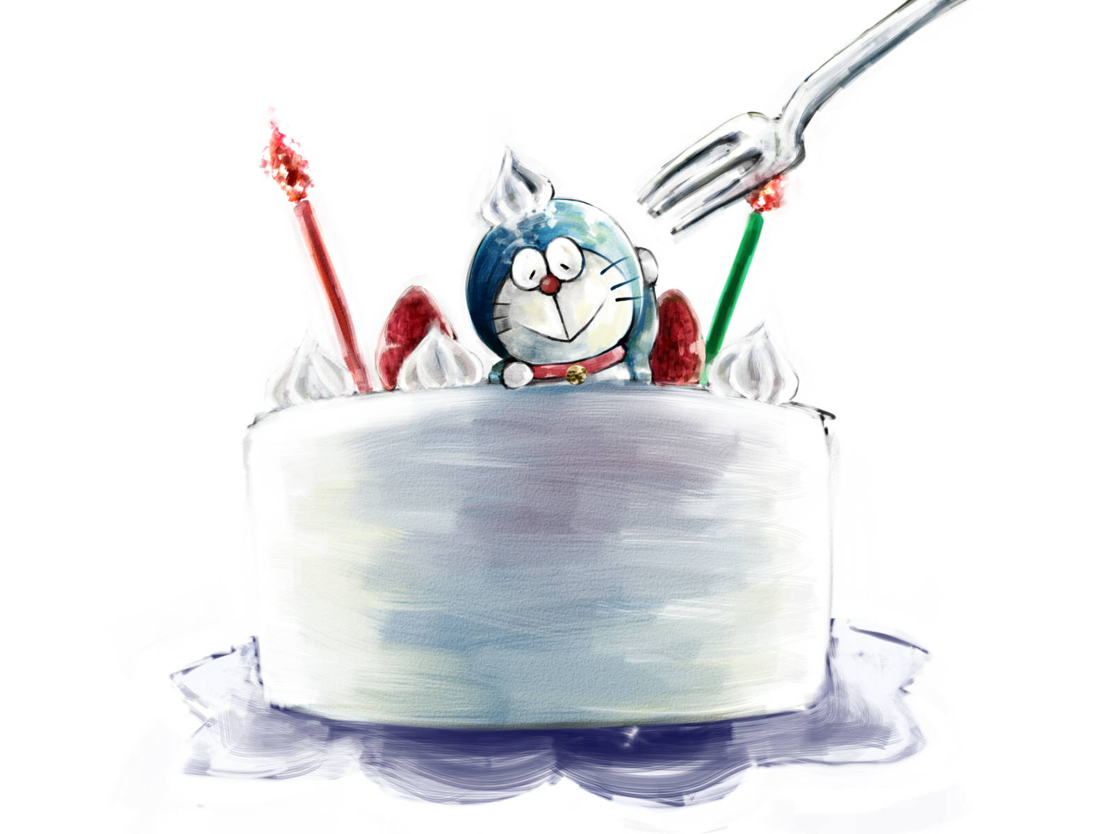 Cute Doraemon Wallpaper