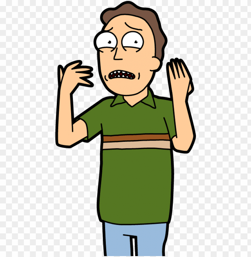 Jerry Smith Rick And Morty Png Image With Transparent