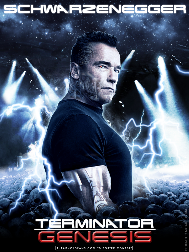 Terminator Genesis Poster By Fastmike