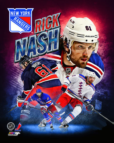 Rick Nash Red White And Blue New York Rangers Official Nhl