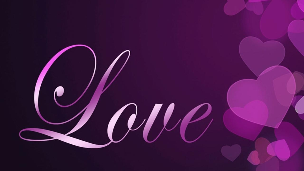 Purple Hearts Live Wallpaper Android Apps On Google Play