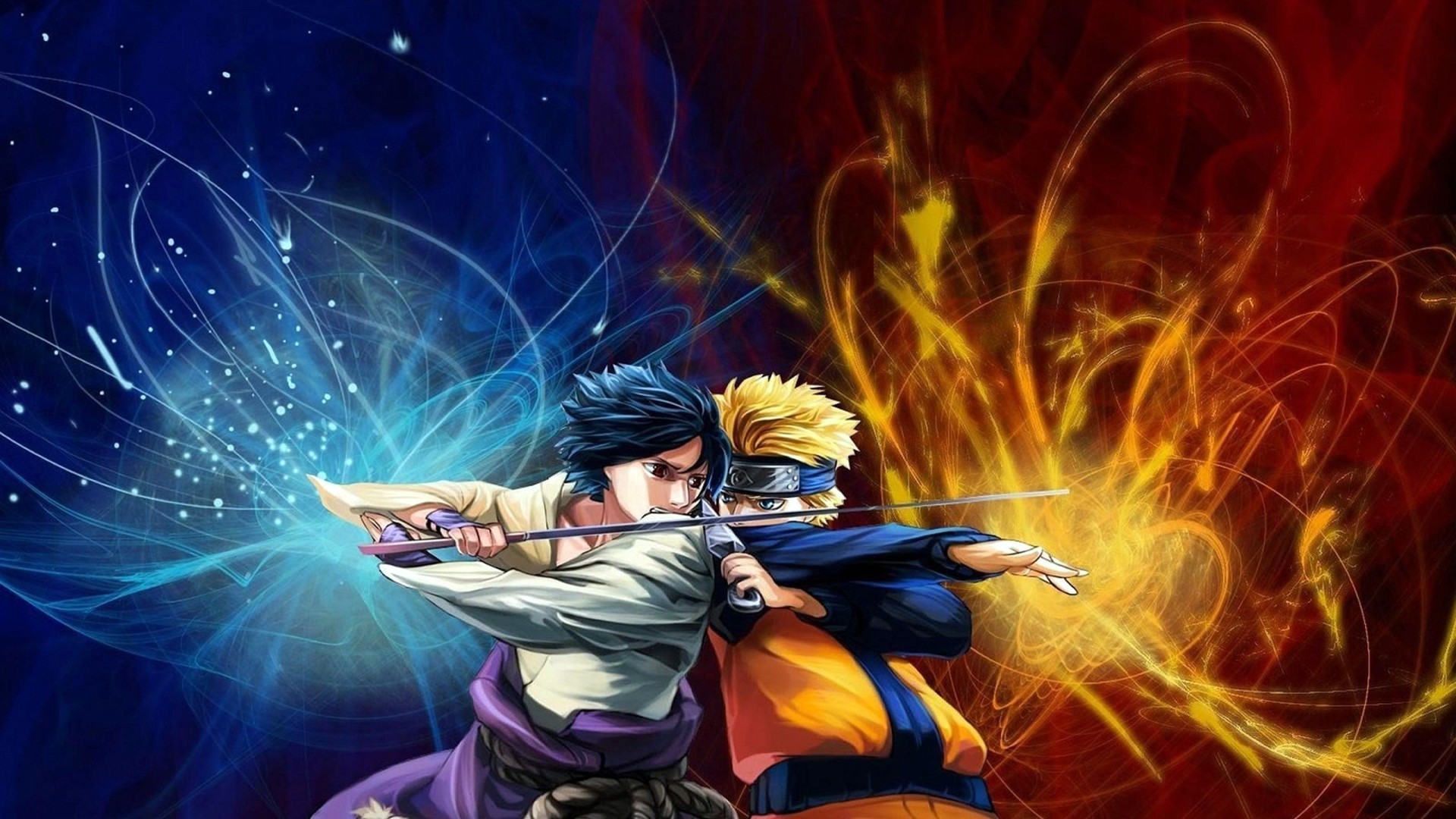 Fighting Uchiha Sasuke Naruto Shippuden Uzumaki