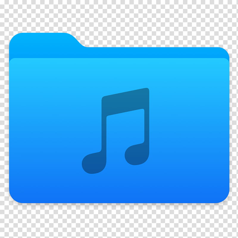 Next Folders Icon Music Blue Folder Transparent