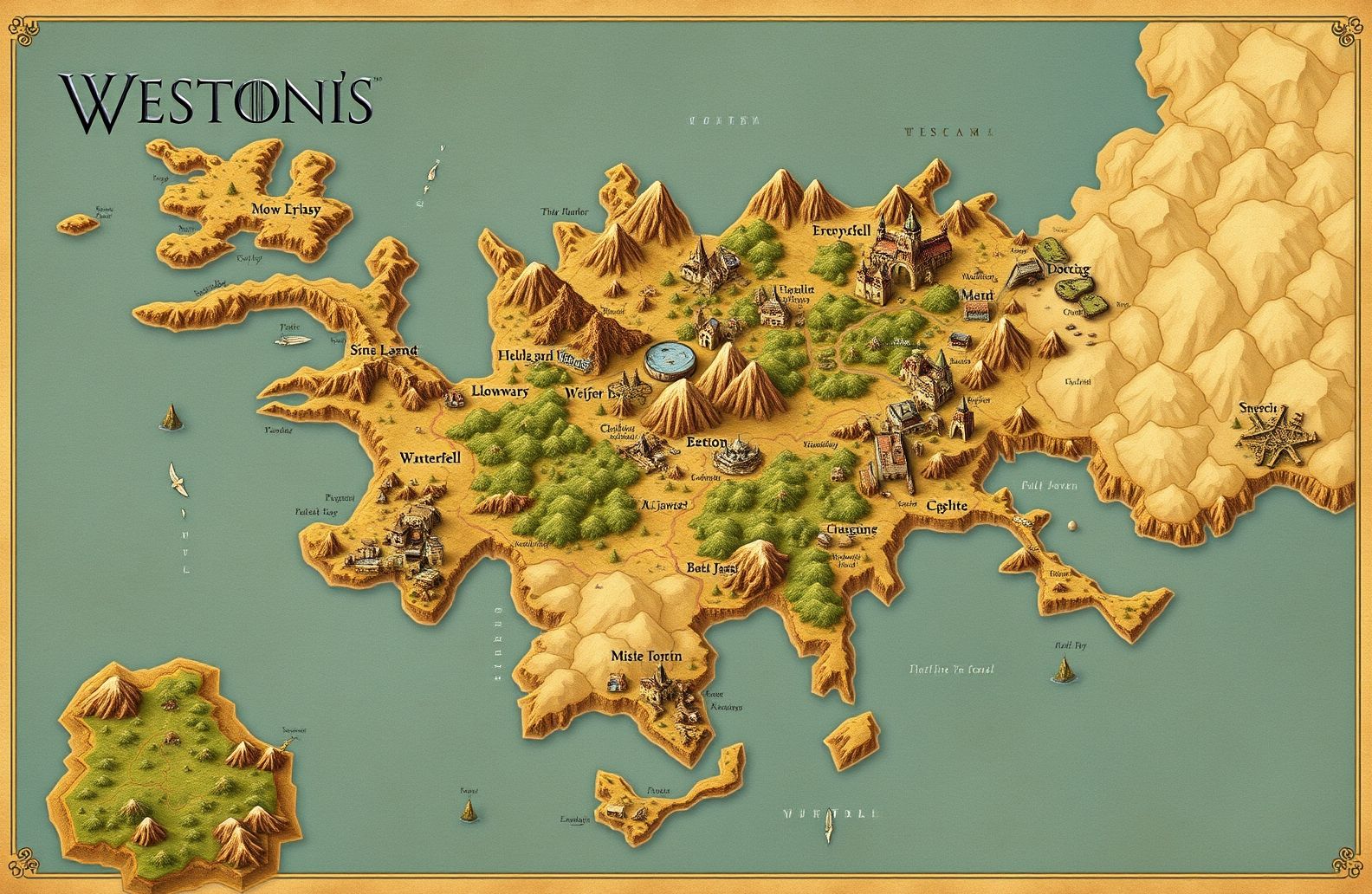 Game Of Thrones Map Wallpaper