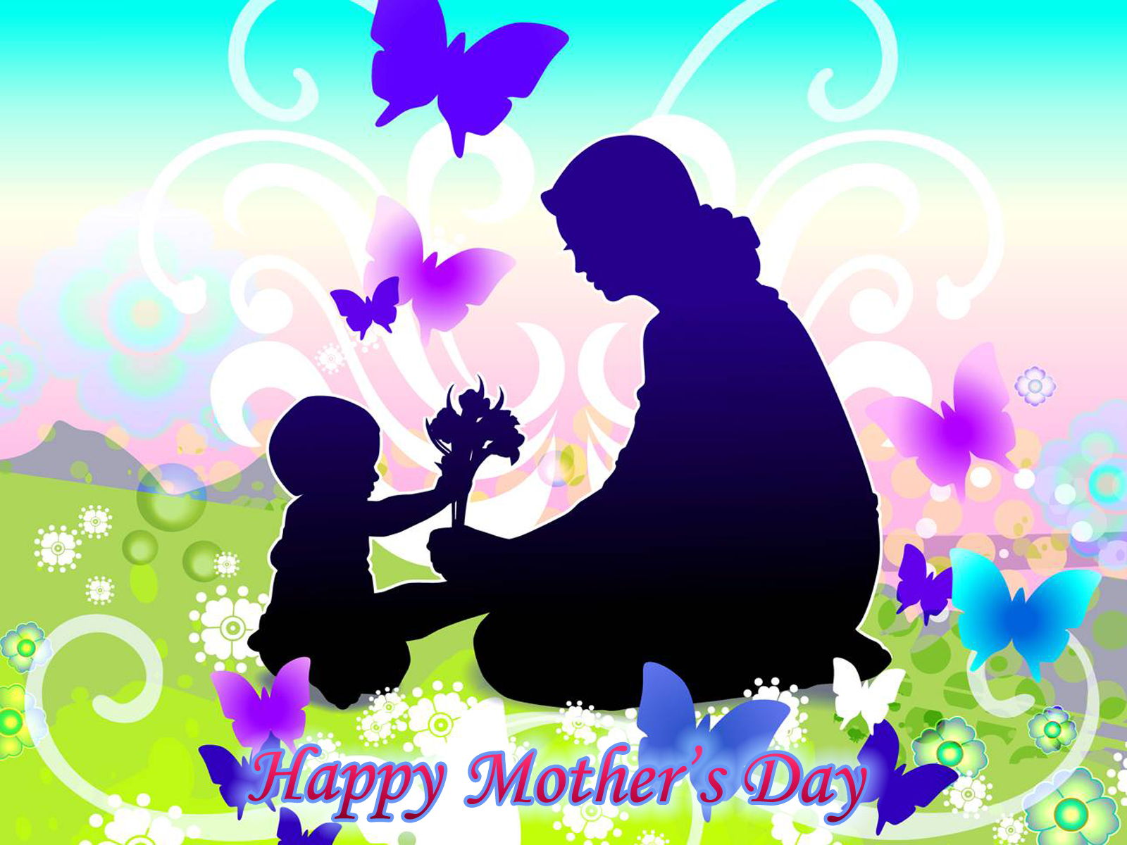 Desktop Wallpaper Of Happy Mothers Day Puter