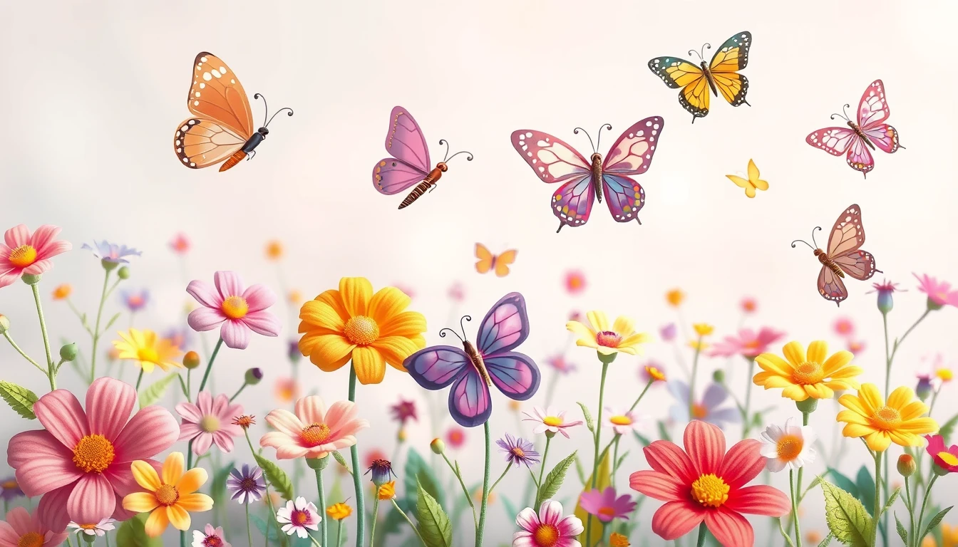 Cute Butterfly Wallpaper