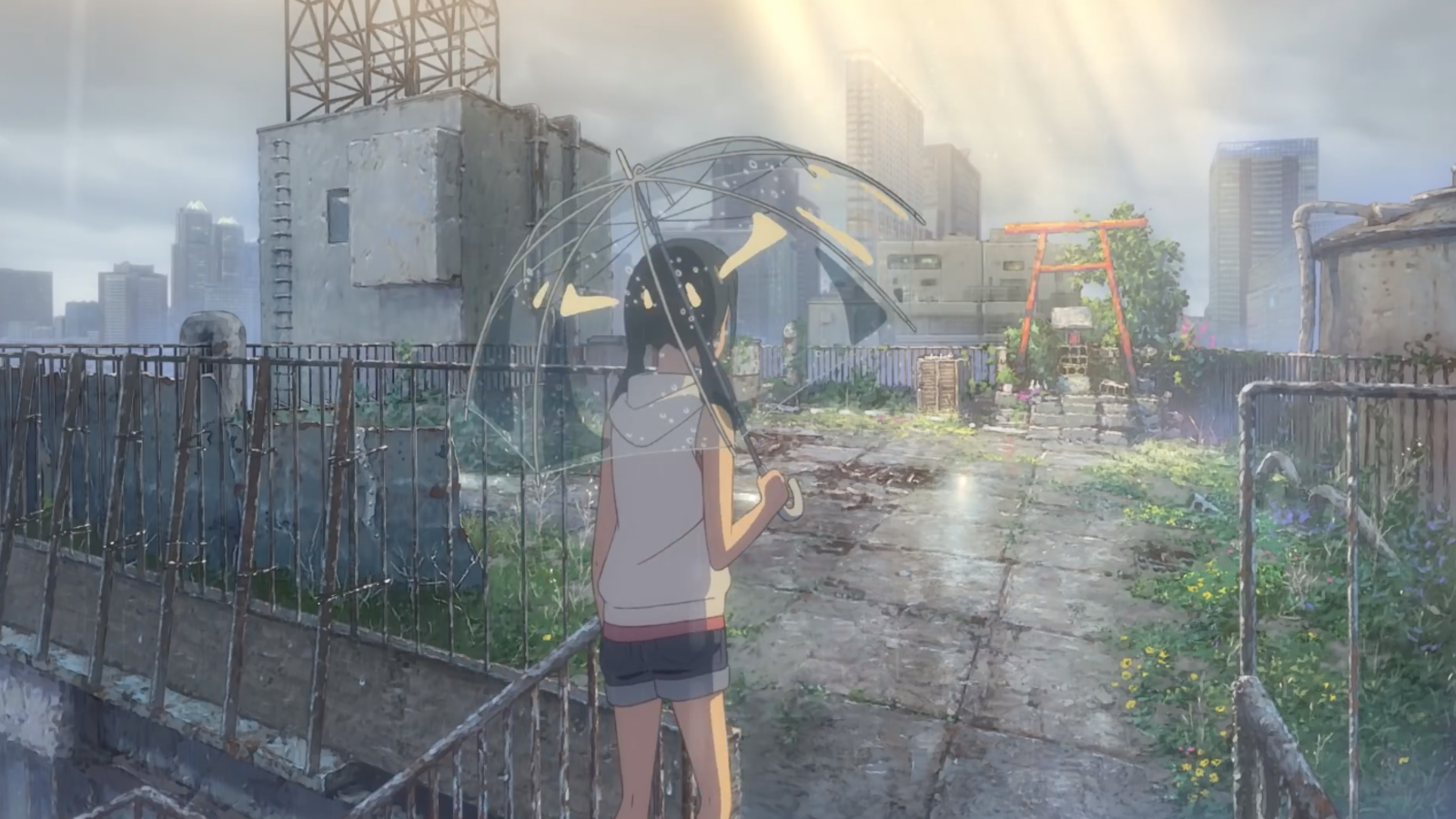 Watch The First Teaser For Makoto Shinkai S Weathering With You