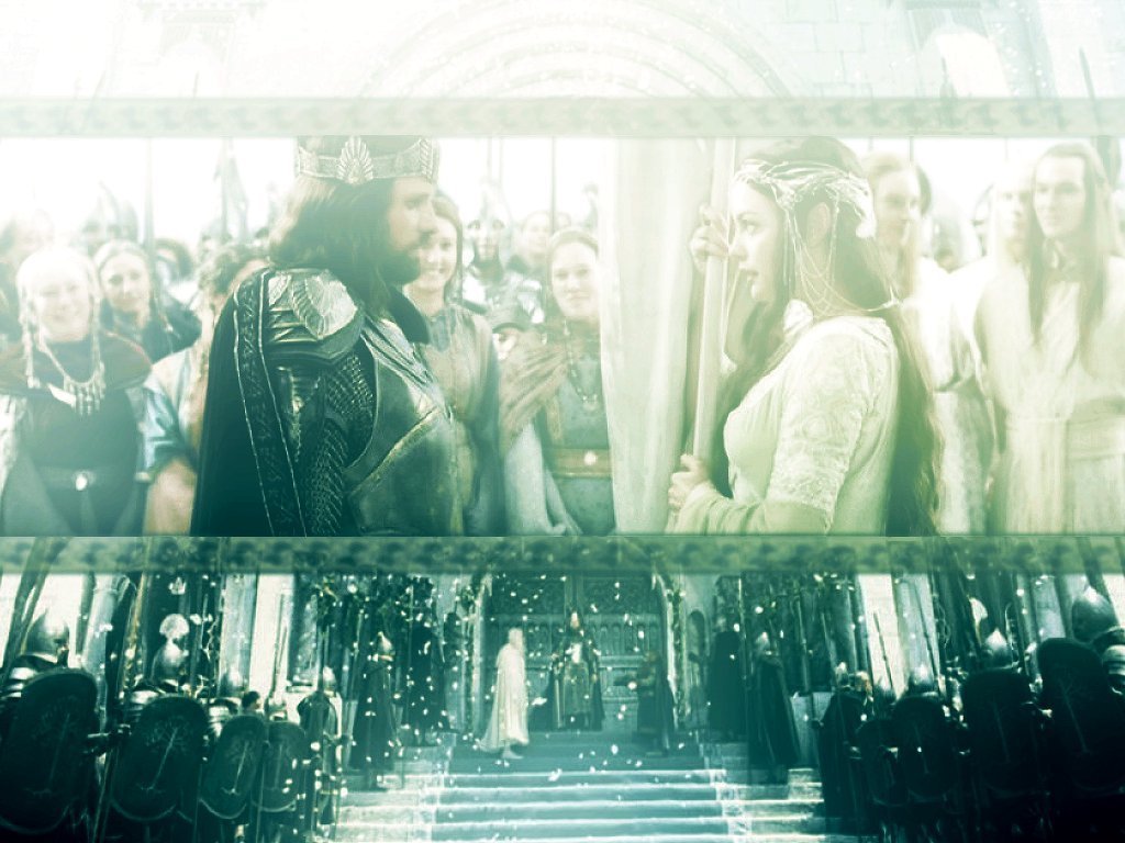 Arwen And Aragorn Wallpaper