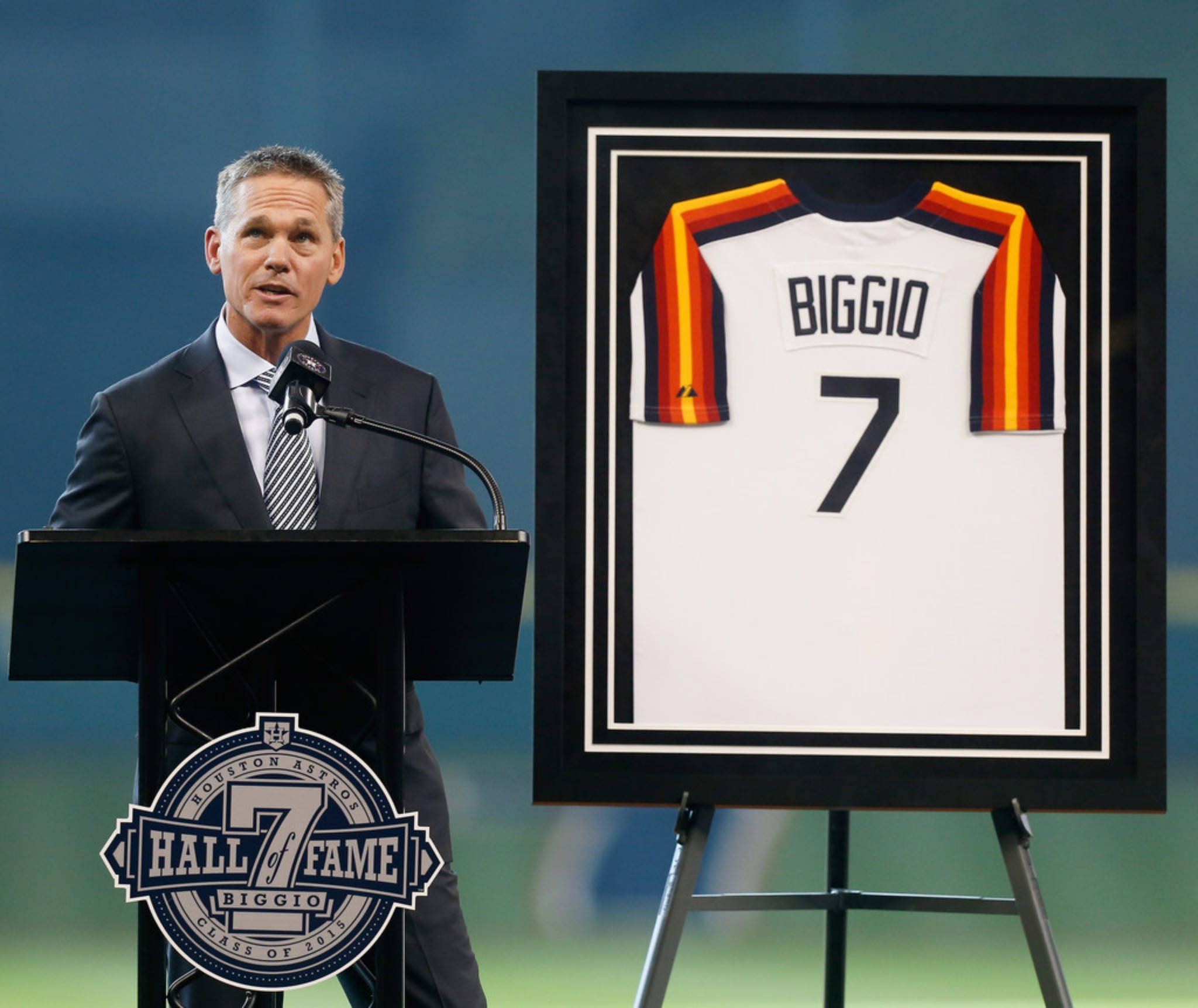 Craig Biggio Hits Mural Wallpaper