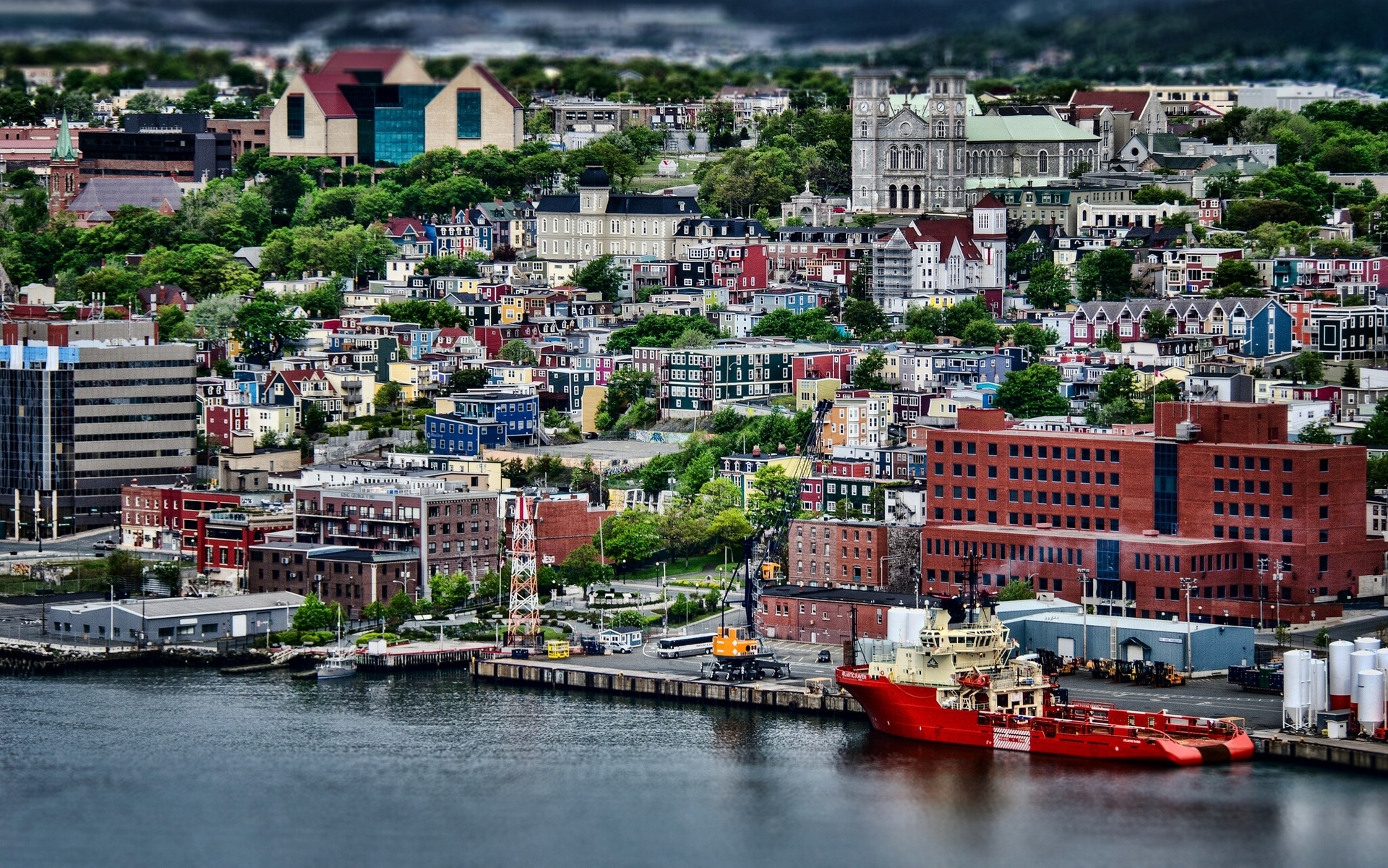 Canada St John S Newfoundland Wallpaper Background