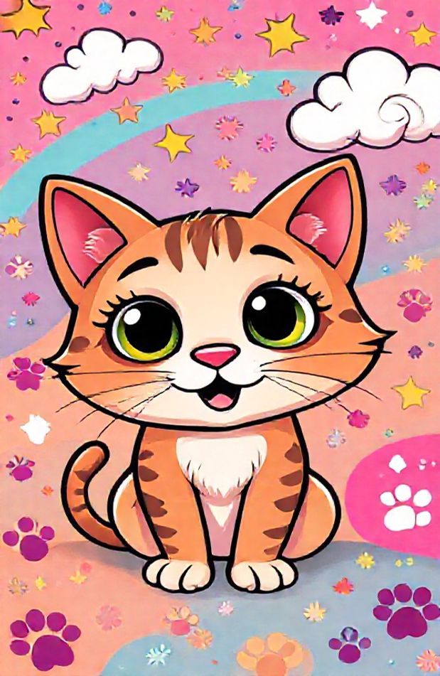 Cartoon Cat Wallpaper