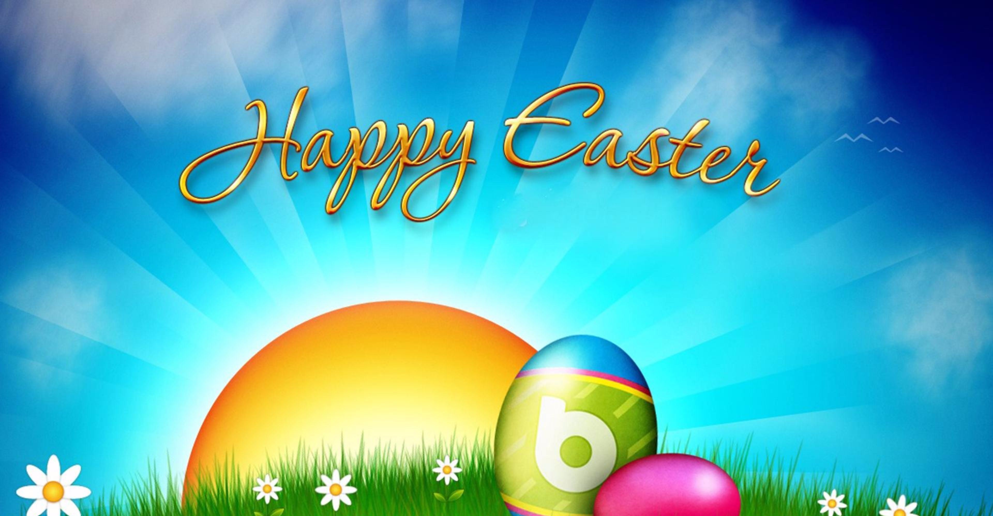 Easter Background Wishes