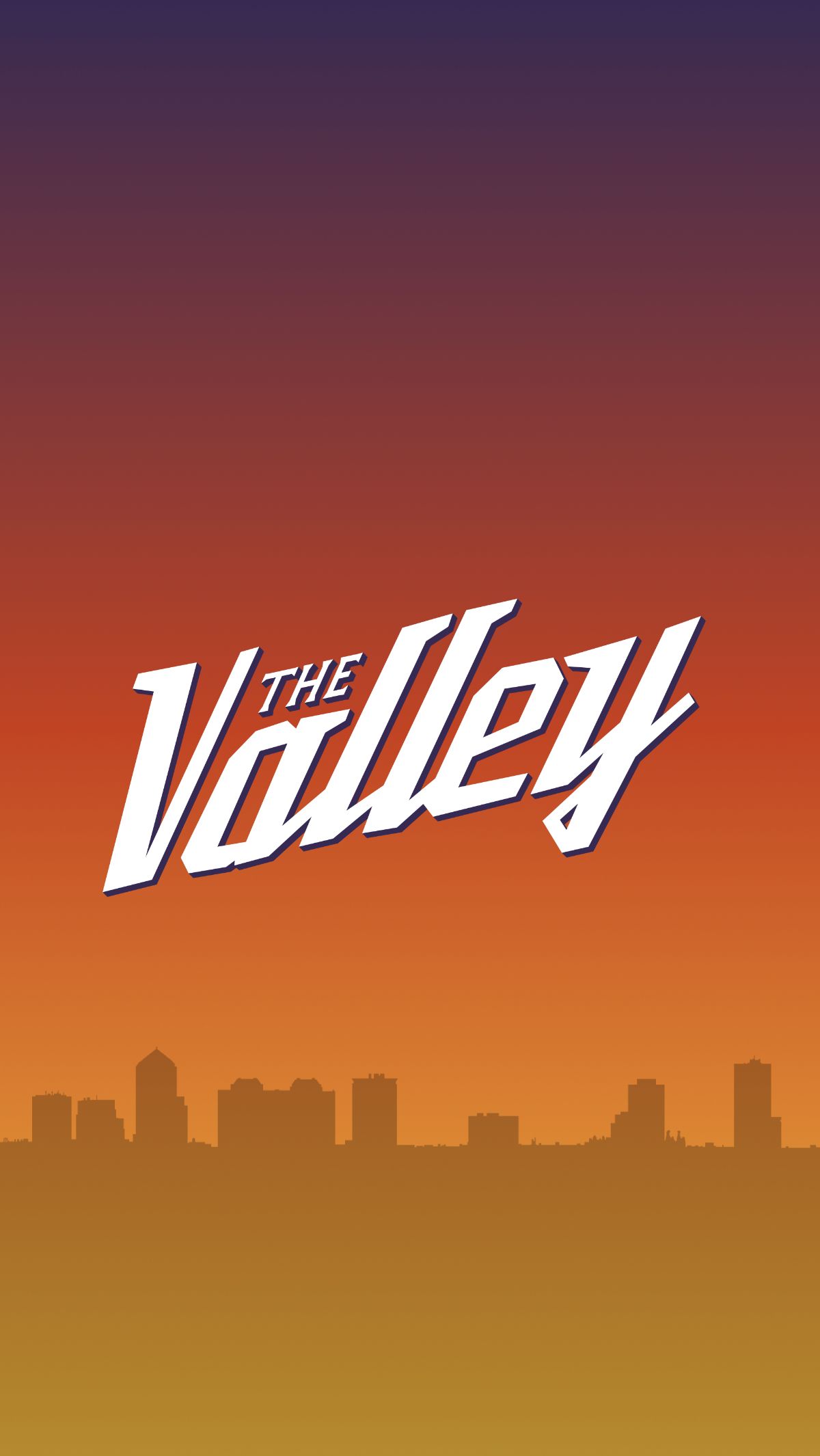 The Valley   Phoenix Basketball City Premium T Shirt by sportsign