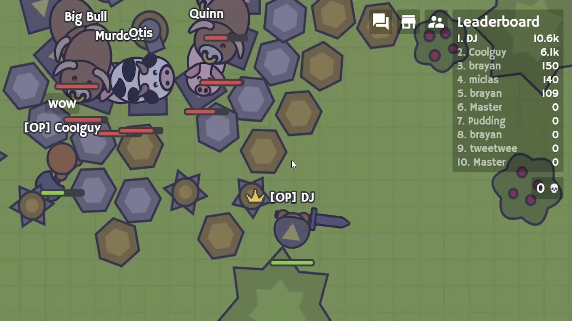 MooMoo.io . Online Games .