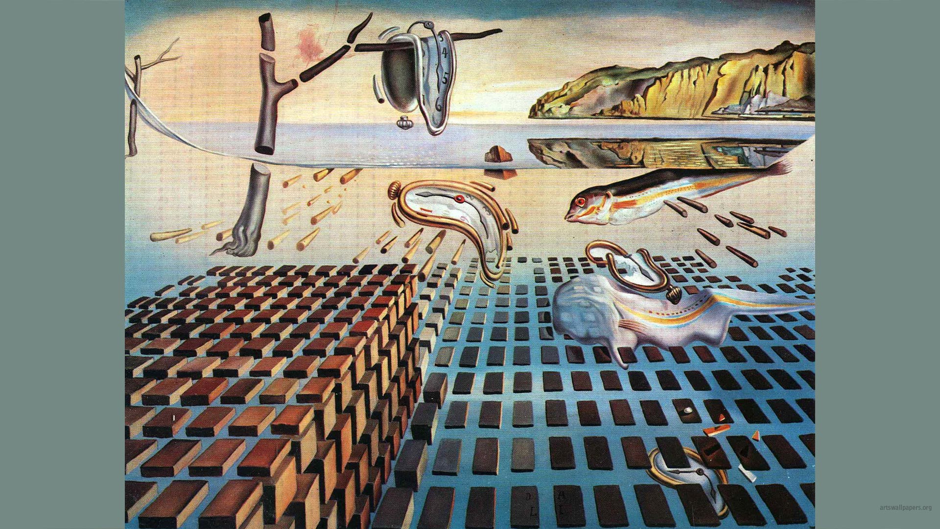 Salvador Dali Wallpaper Painting Art Desktop