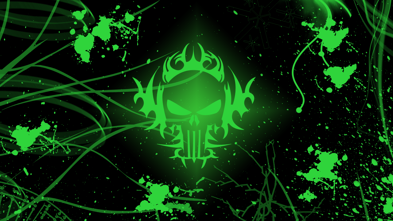 Green Skull Wallpaper By Lastknownmeal Customization