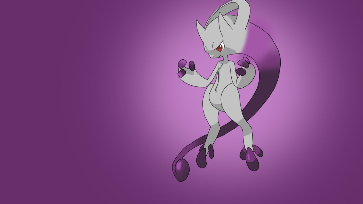 Speed Painting Mega Mewtwo Y By Xeteanimavlogs