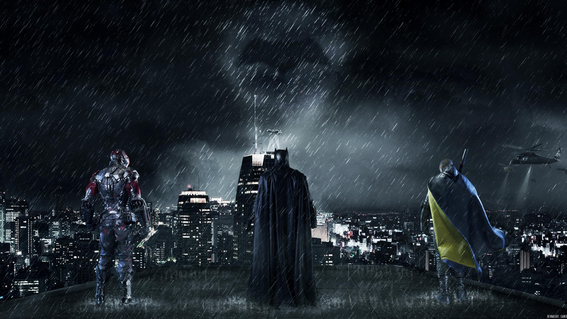 Free Download Gotham City Batman Hd Wallpaper for Desktop and