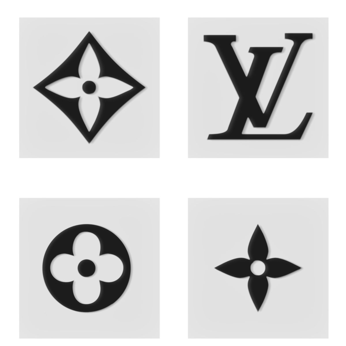 Elegant Louis Vuitton Logo Wallpaper