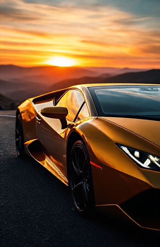 Gold Lamborghini Wallpaper