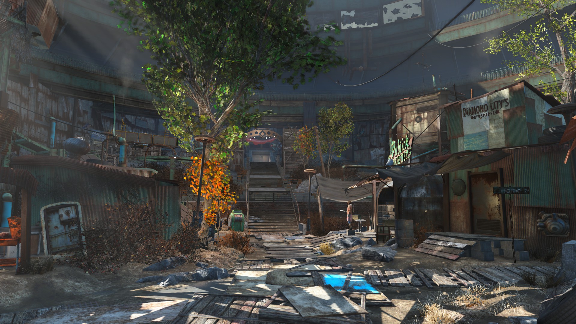 Fallout 4 даймонд сити ворота фото 96