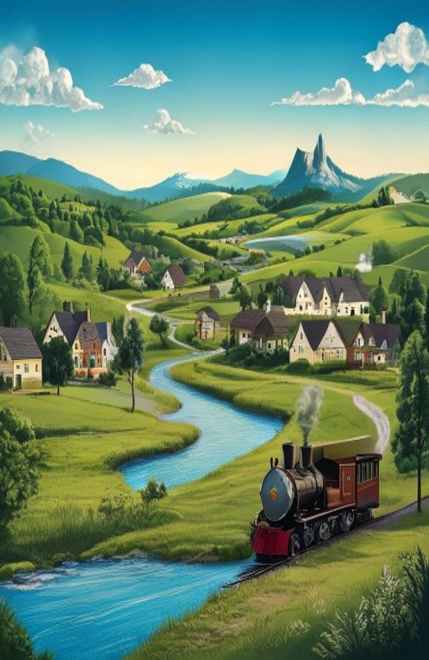 Model Railroad Backdrops Wallpaper
