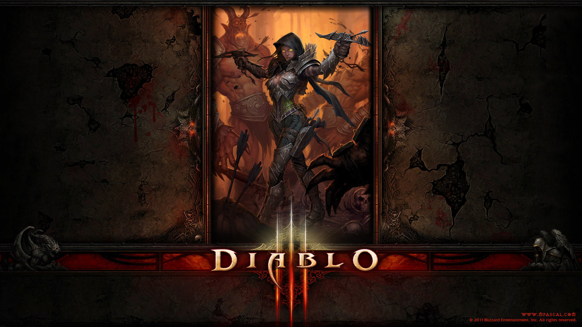 Diablo 3 demon Hunter wallpaper by Panperkin on