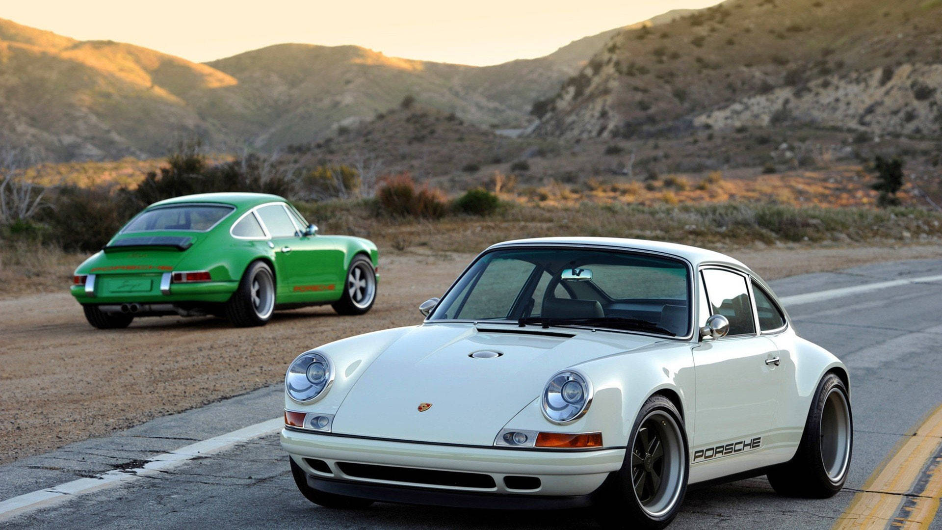 Singer Porsche Wallpaper