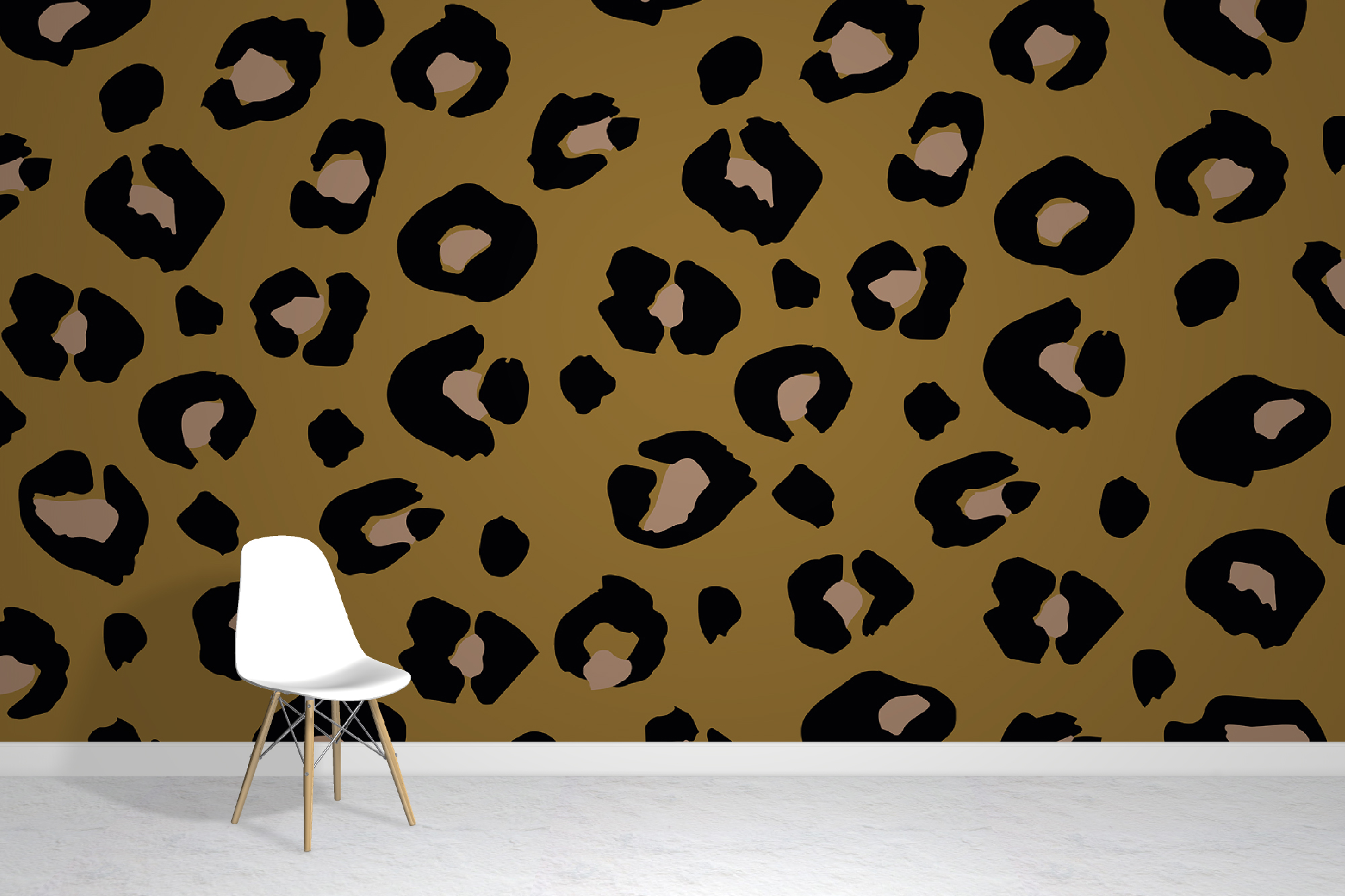 Leopard Print Wallpaper Mural