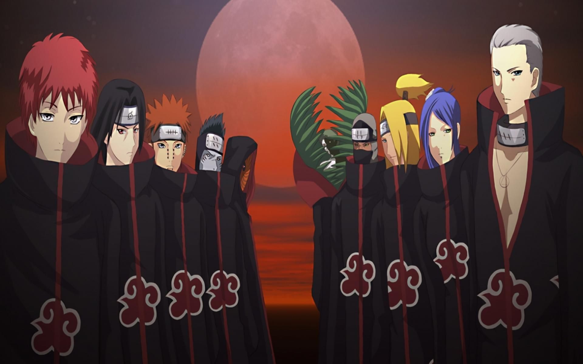 Akatsuki Cloud HD Wallpaper