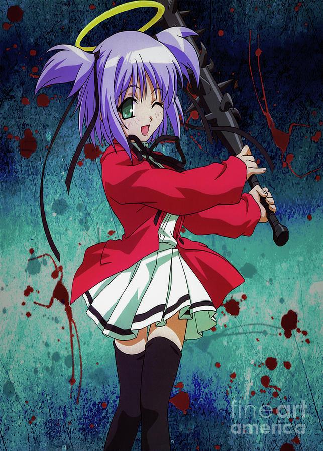 Dokuro Chan Anime Girl Digital Art By Gts Ko Fine America