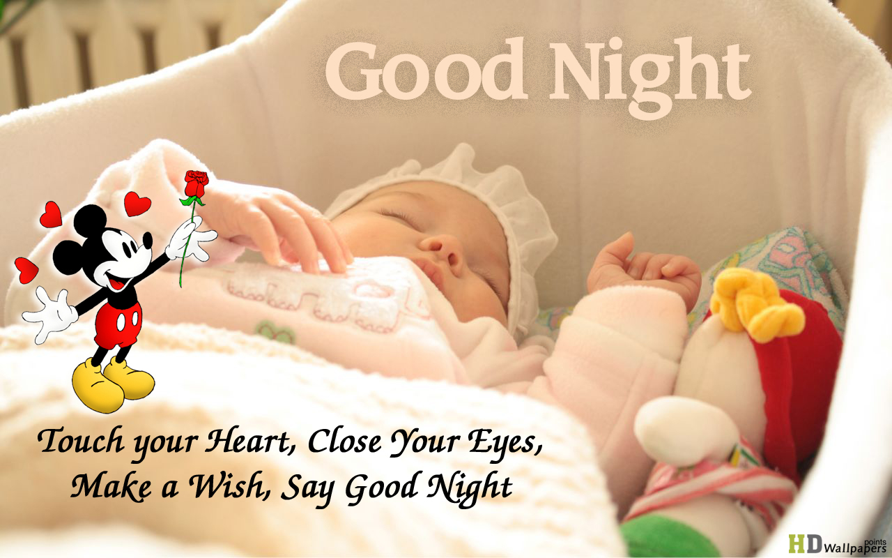 Good Night My Love Quotes HD Wallpaper